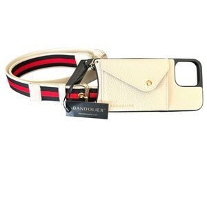 🆕 Bandolier Kimberly iPhone 13 Pro Max Crossbody Ivory